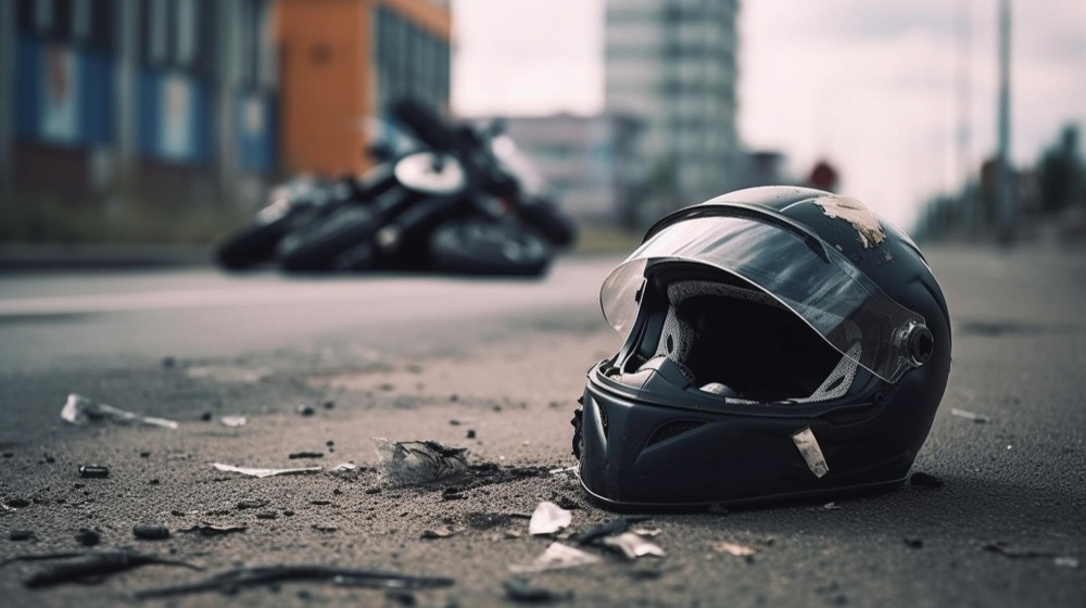 Motorcycle accident