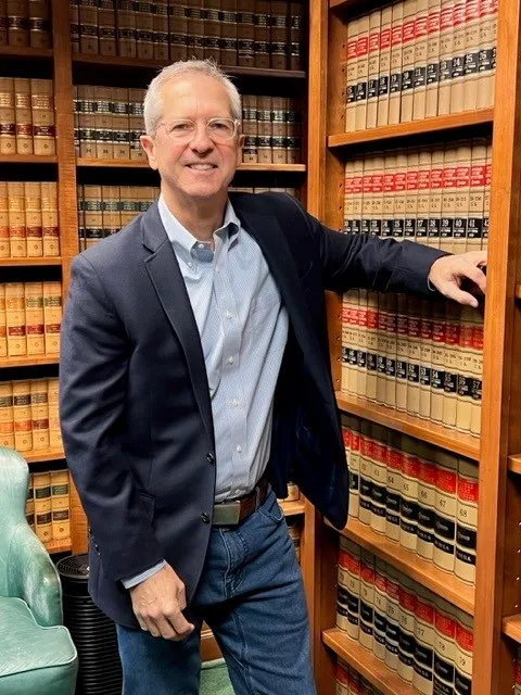 Attorney Don Singleton at his Buford office